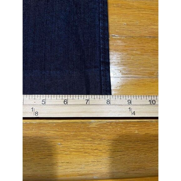 Gap Jeans Womens Size 6 R Blue Denim Dark Wash Low Rise Straight Everyday Wear - Picture 8 of 8